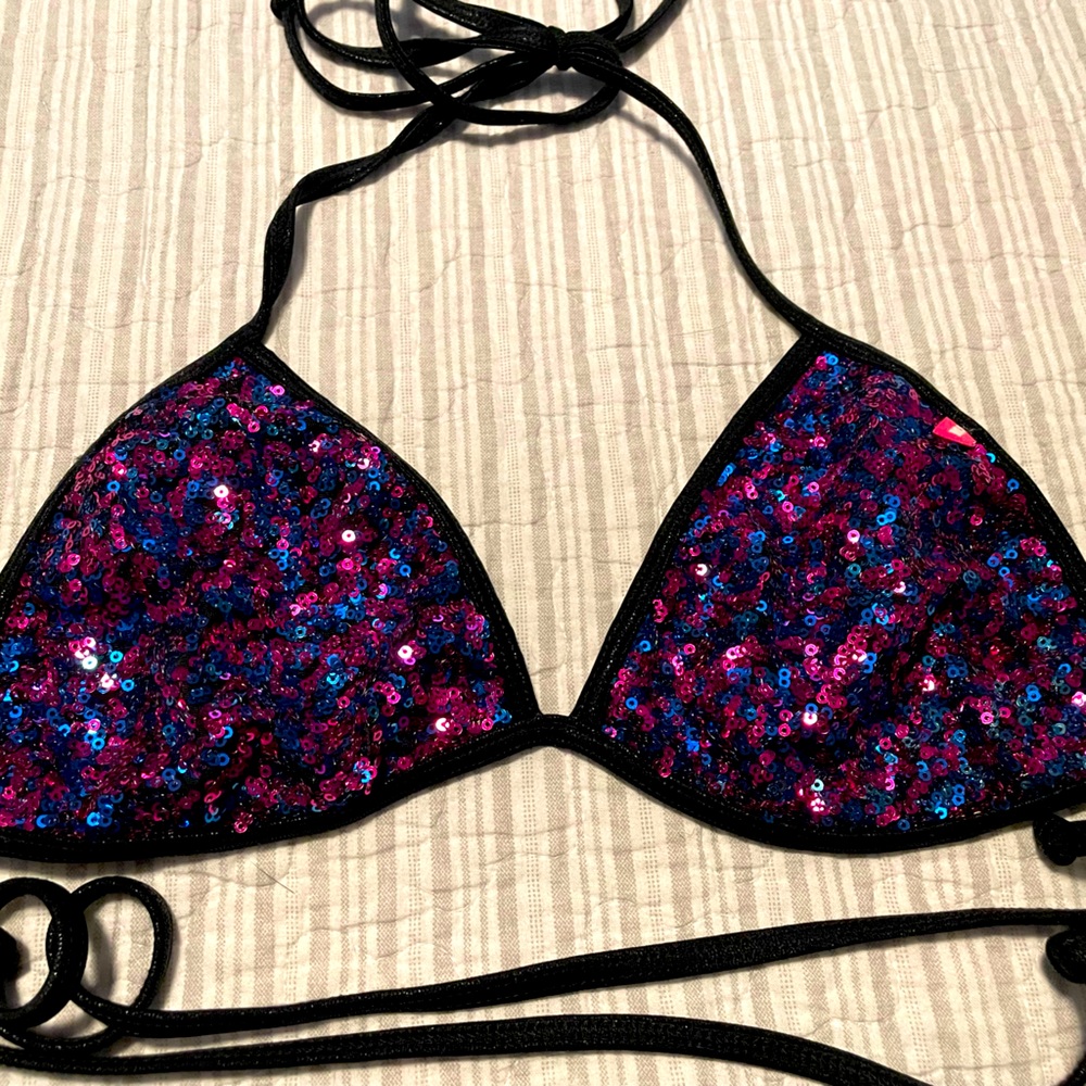 Stunning Doll Swimwear Sparkle Top size M